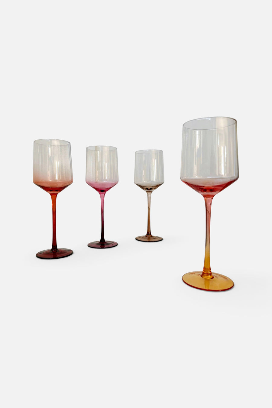 Byrdeen Autumn Wine Glass Set of 4 – front view