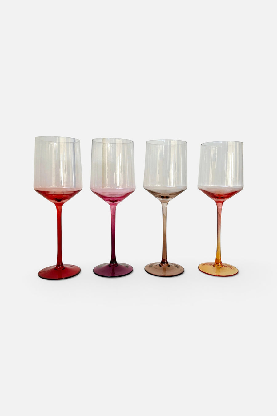 Byrdeen Autumn Wine Glass Set of 4 – side view