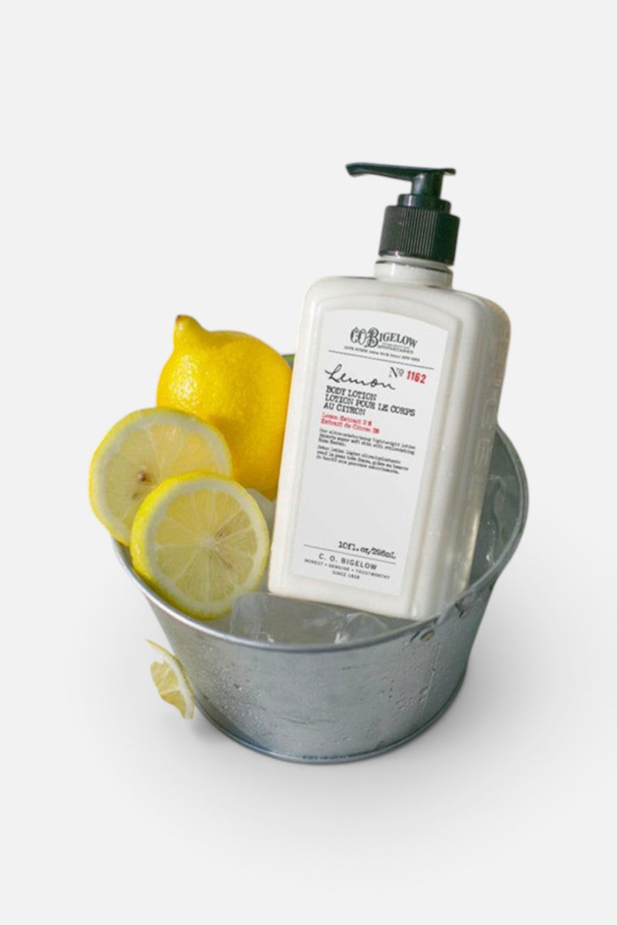 C.O. Bigelow Lemon Body Lotion - No. 1162 – back view