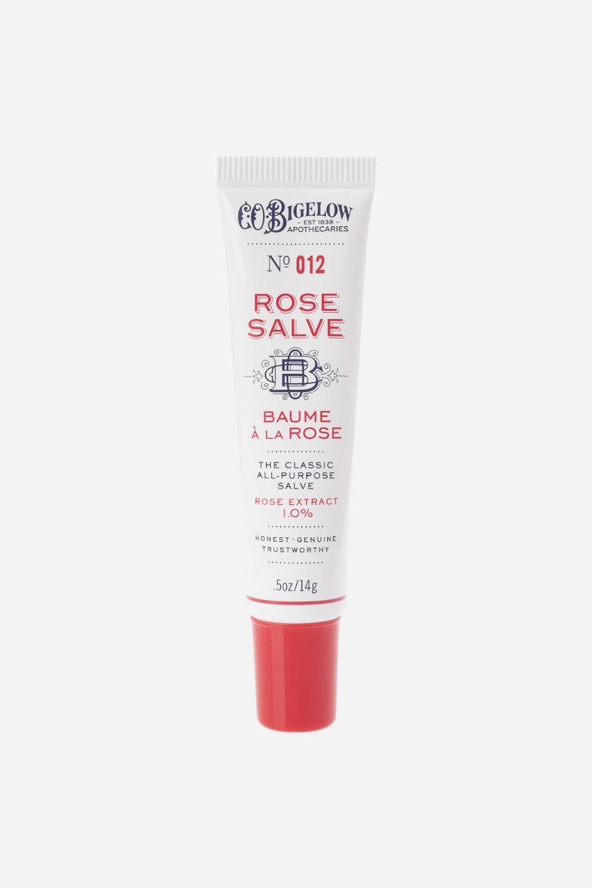 C.O. Bigelow Rose Salve Balm Tube - No. 012 – front view