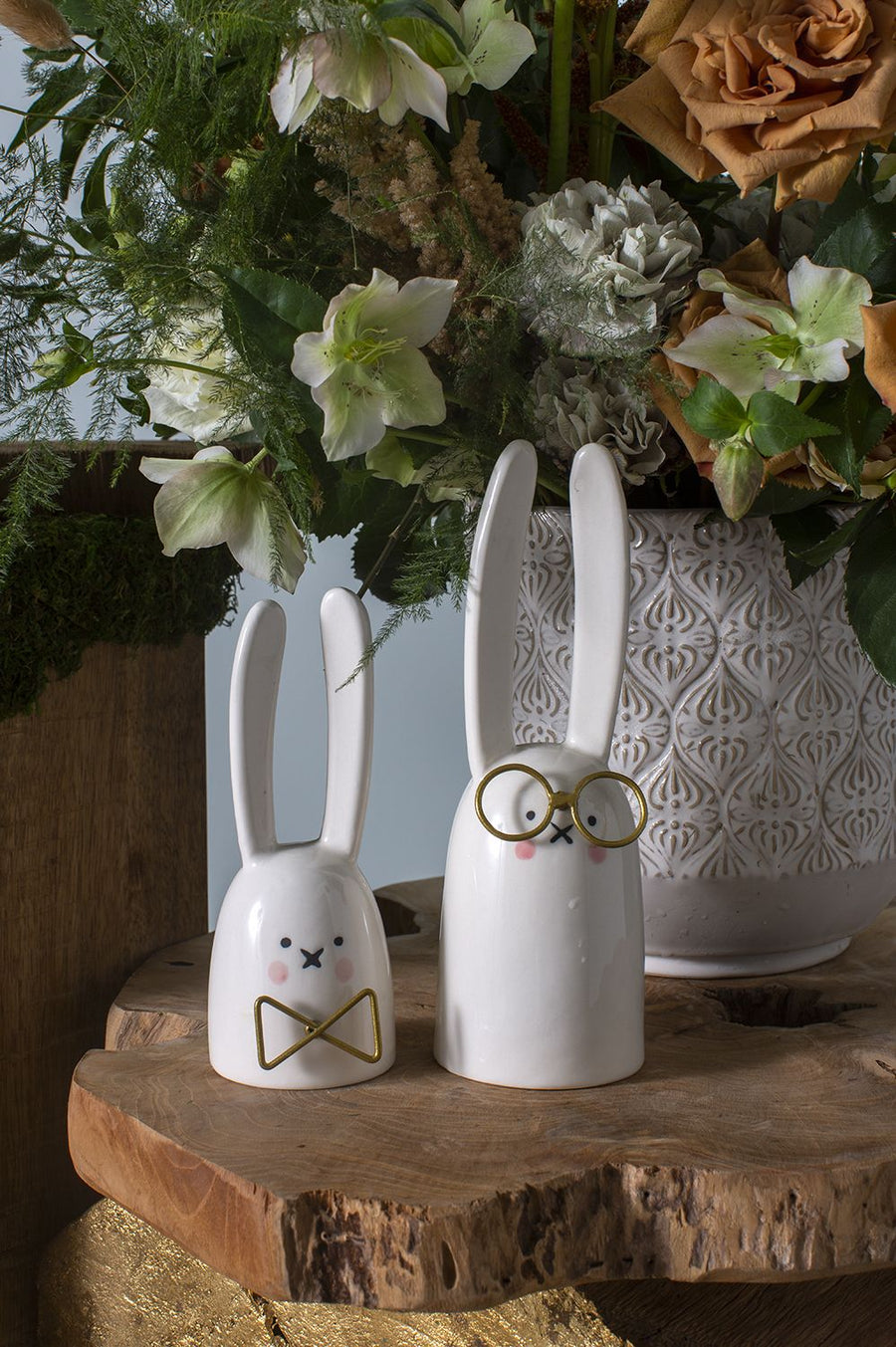 Cadbunny Figurines Set of 2 – back view