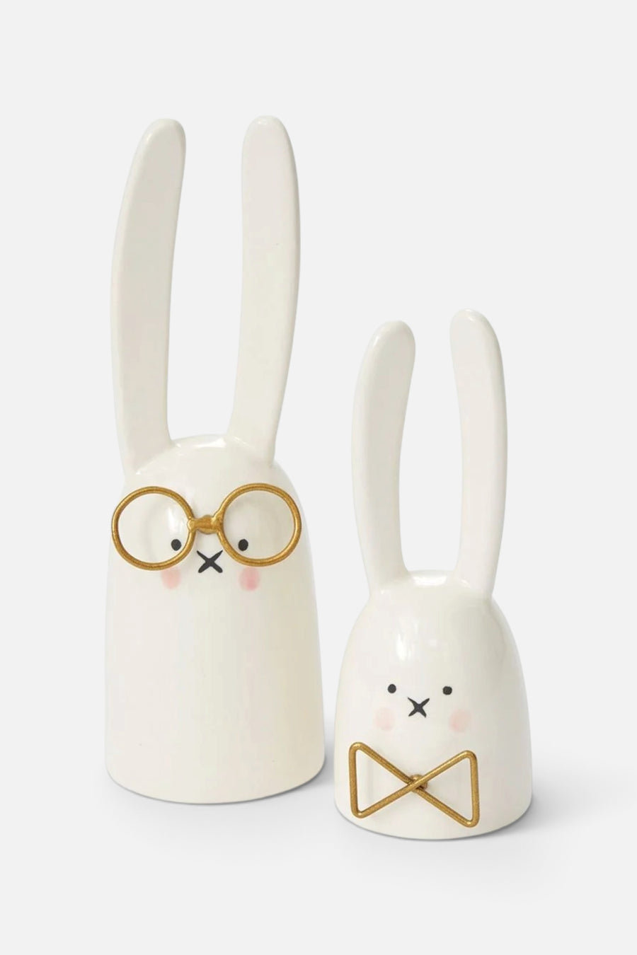 Cadbunny Figurines Set of 2 – front view
