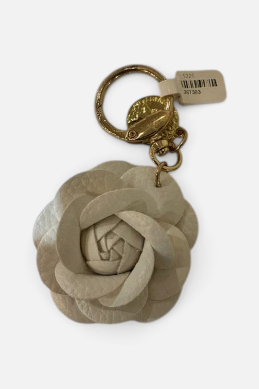 Camelia Bag Charm – front view