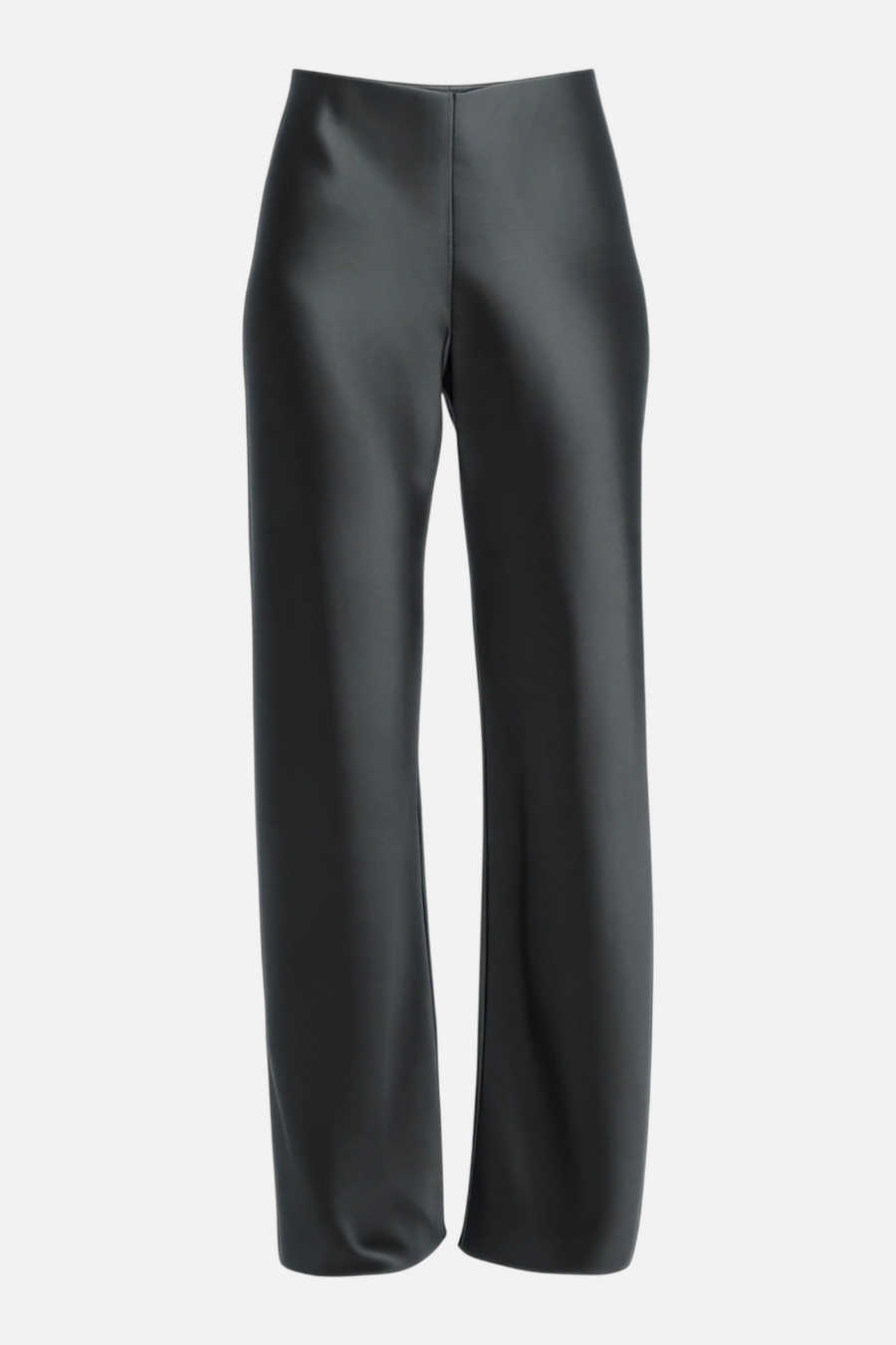 Cami NYC Bristol Mid Rise Pant in Coal – side view