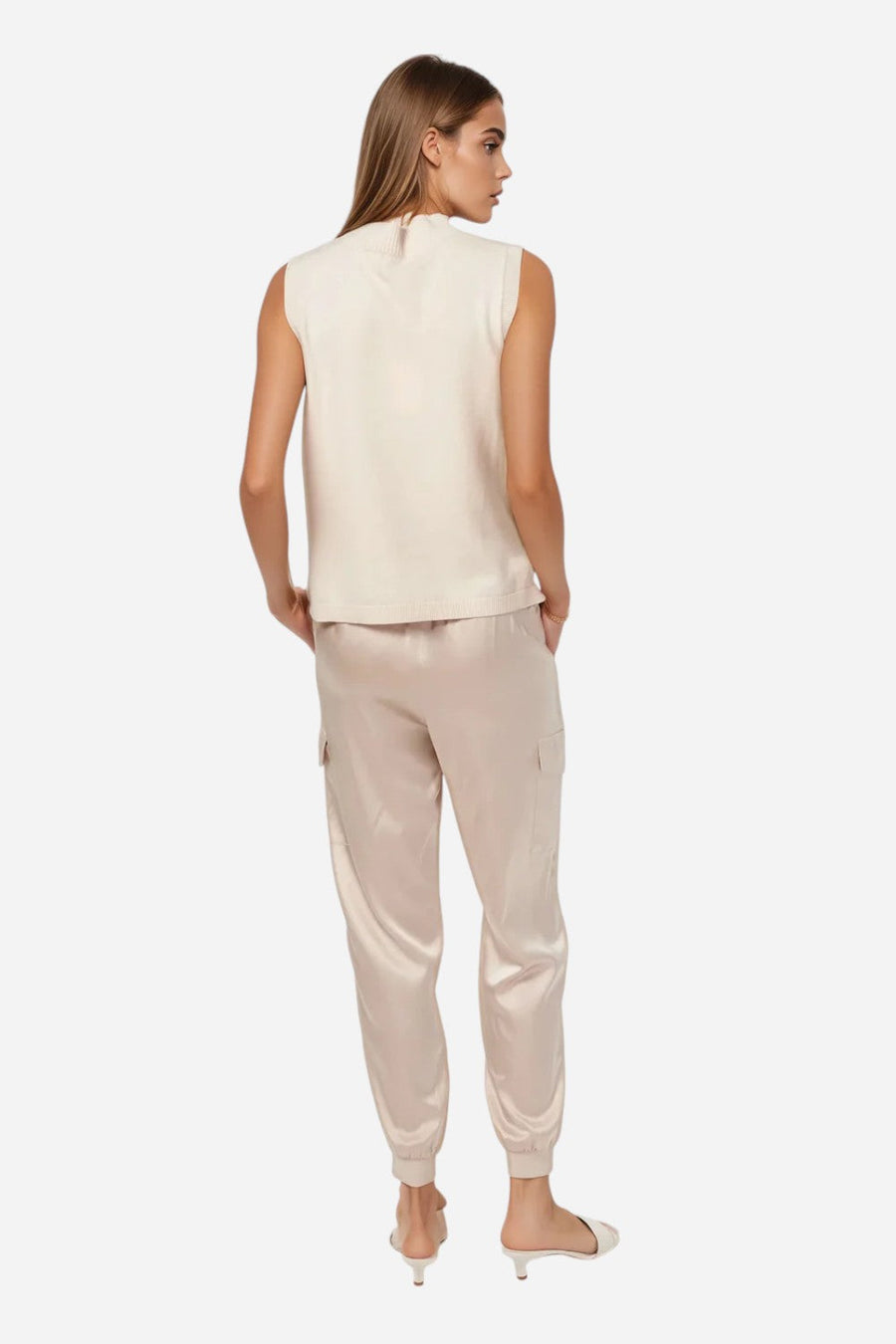 Cami NYC Elsie Pant in Cannoli – side view