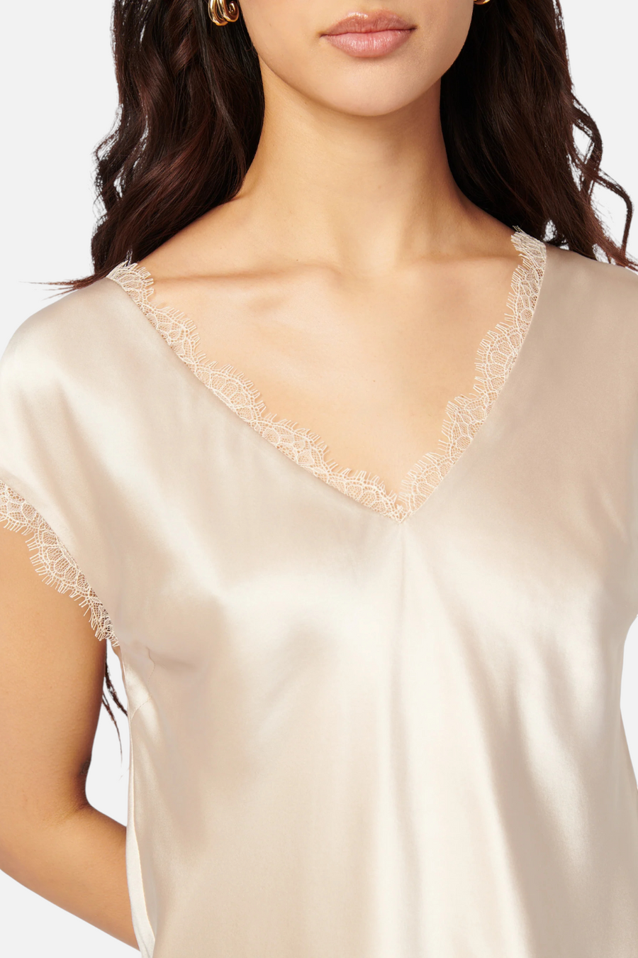 CAMI NYC Inej Top in Oat – back view