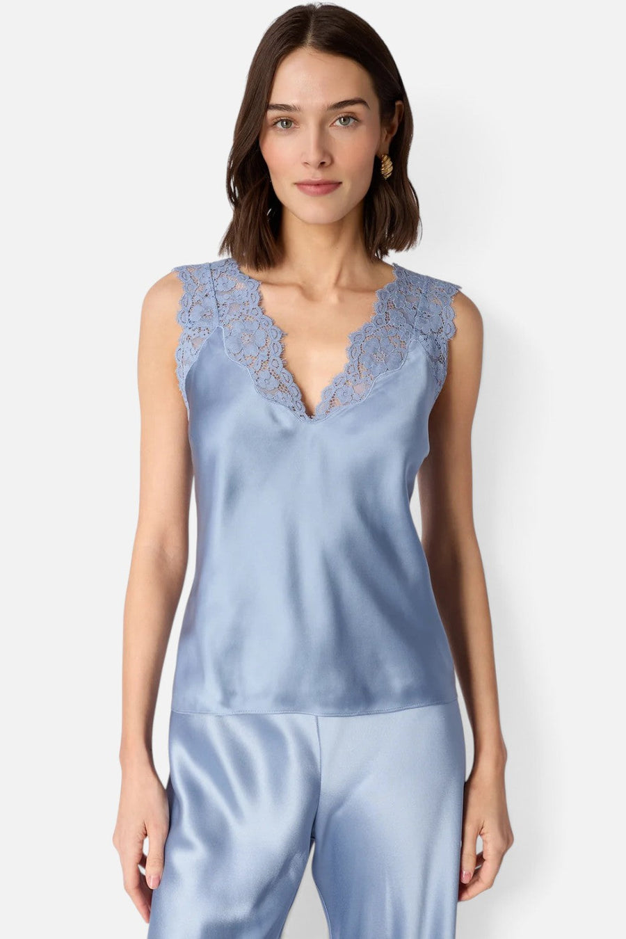 Cami NYC Ola Camisole in Mist – front view