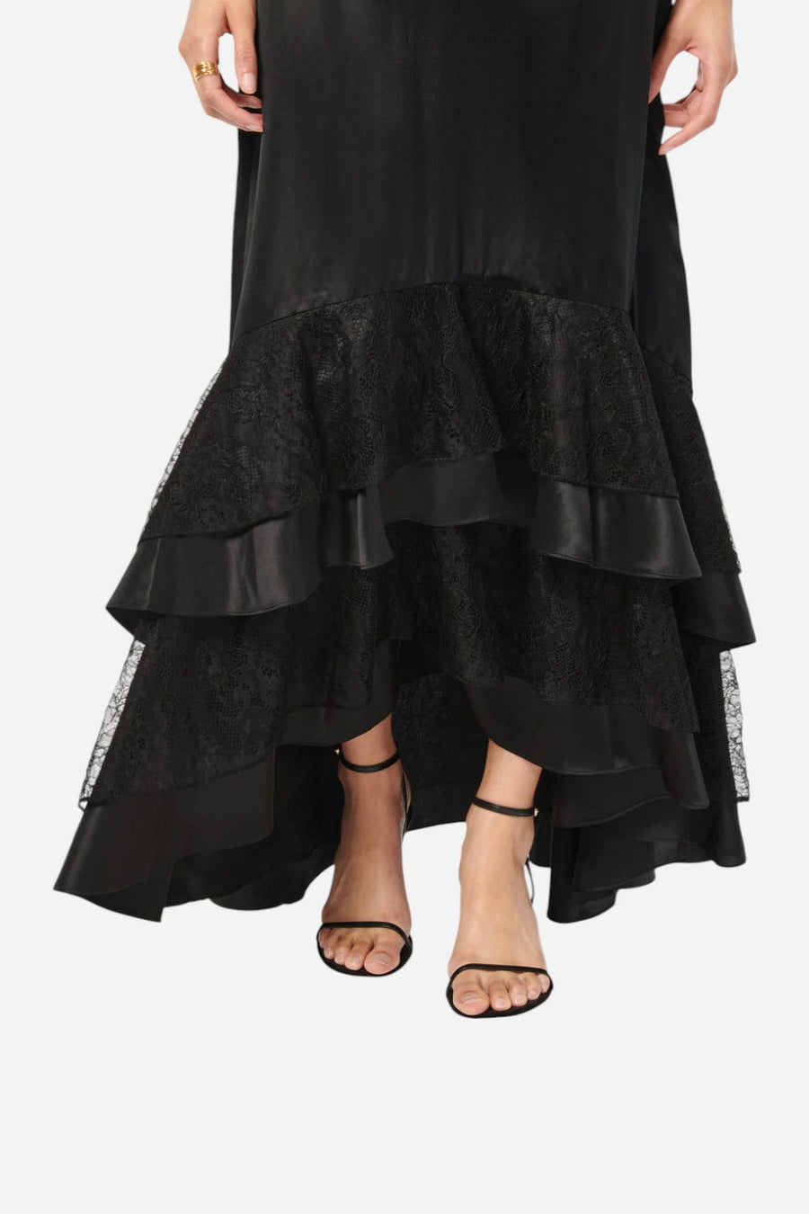 Cami NYC Seville Dress in Black – detail