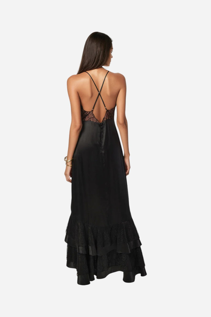 Cami NYC Seville Dress in Black – side view