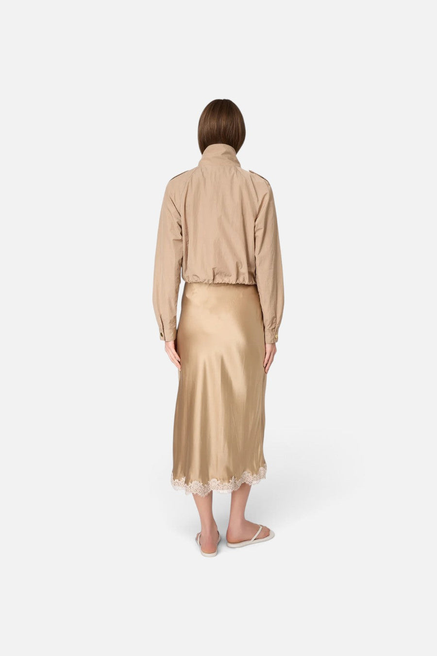 Cami NYC Teagan Midi Skirt in Birch – alternate