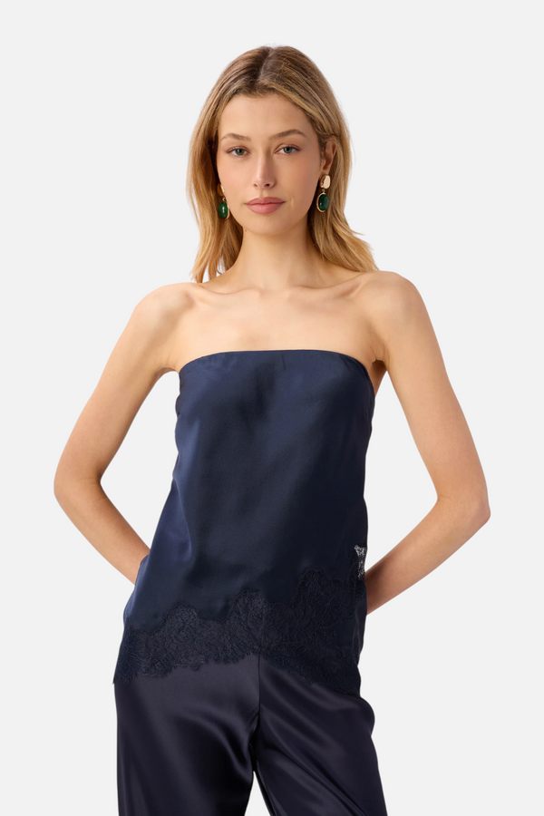 Cami NYC Women's Odessa Strapless Camisole in Dark Wash