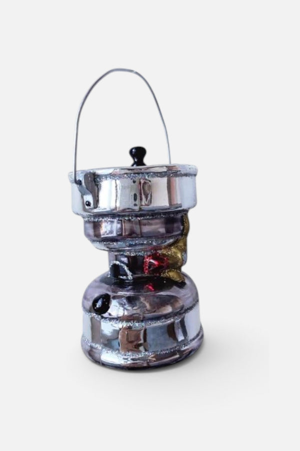 Camping Coffee Pot Ornament