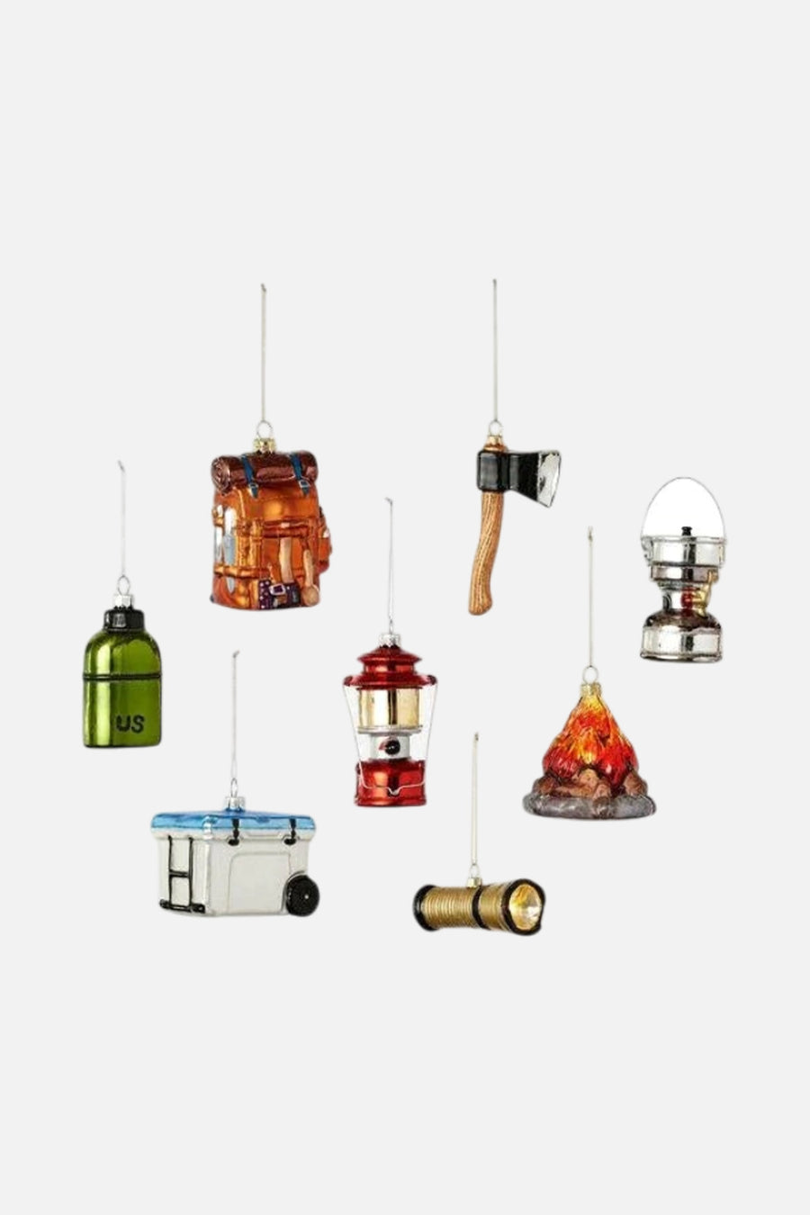 Camping Coffee Pot Ornament – group shot