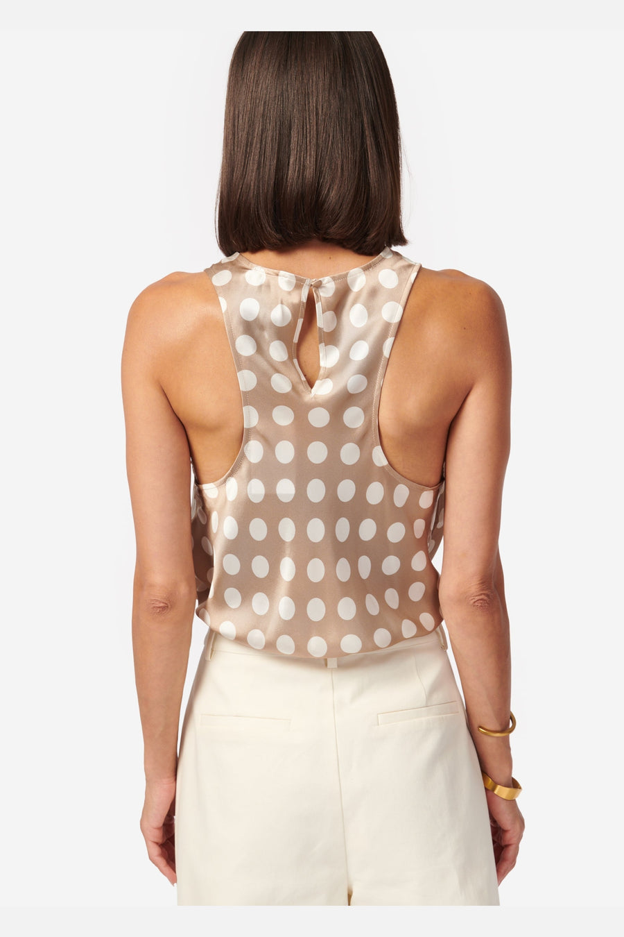 Camy NYC Floriana Cami in Macro Dot – side view