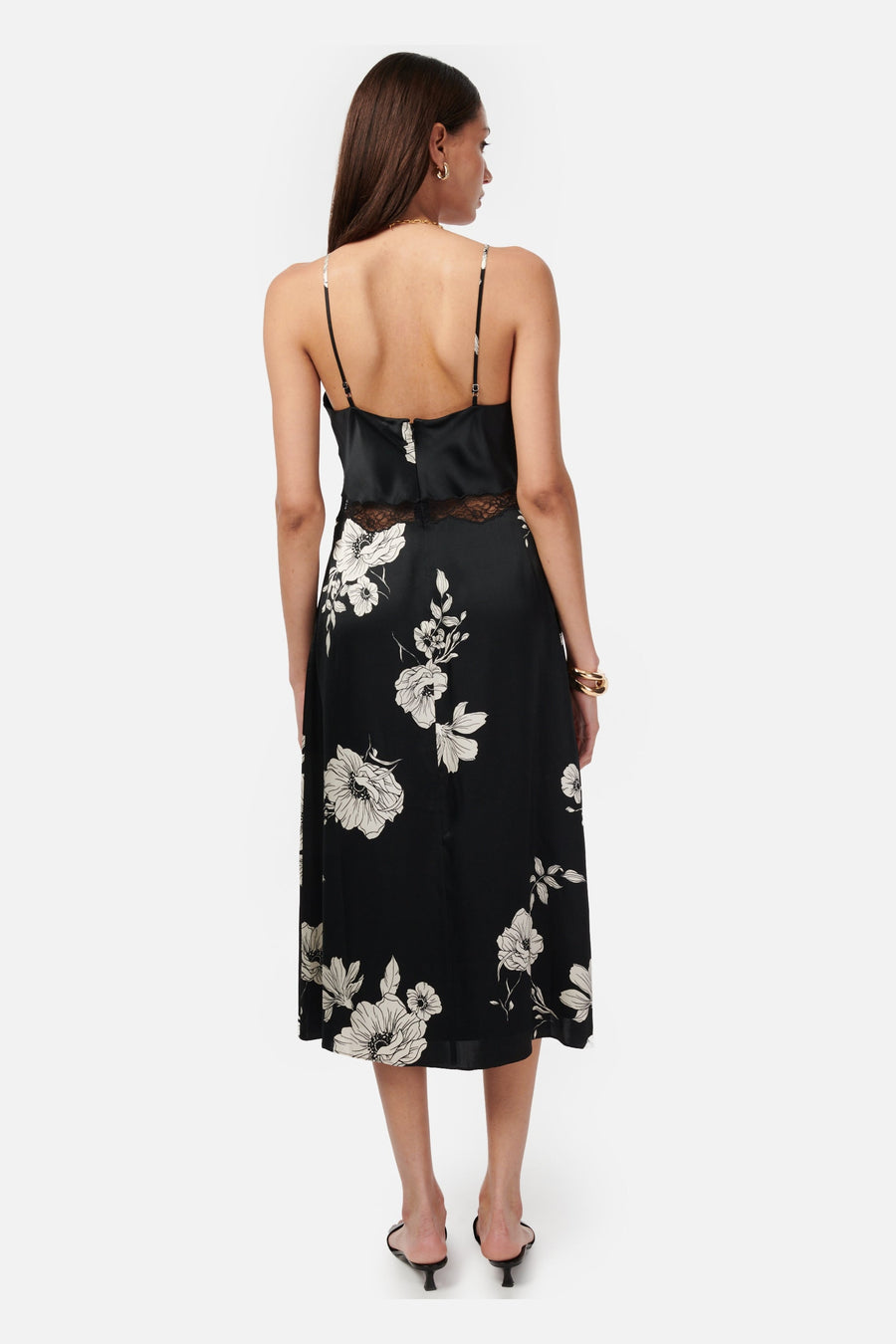 Camy NYC Marilyn Dress in Black – detail