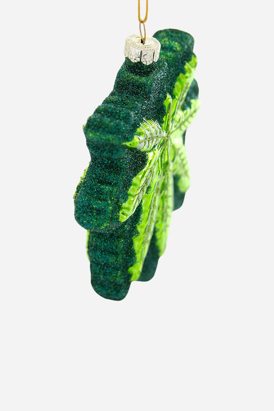 Cannabis Ornament – side view
