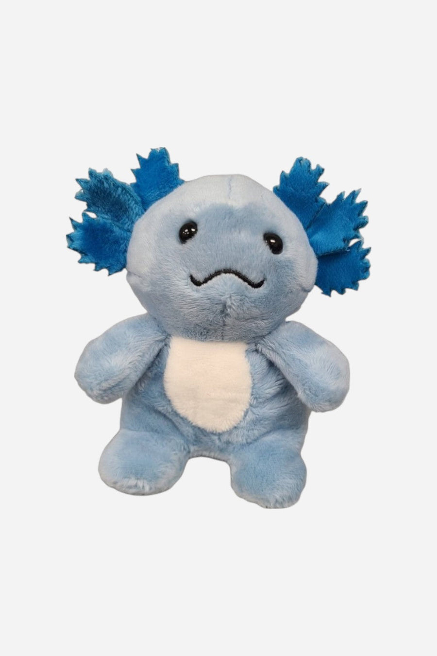 Canned Axolotl (Blue) – side view