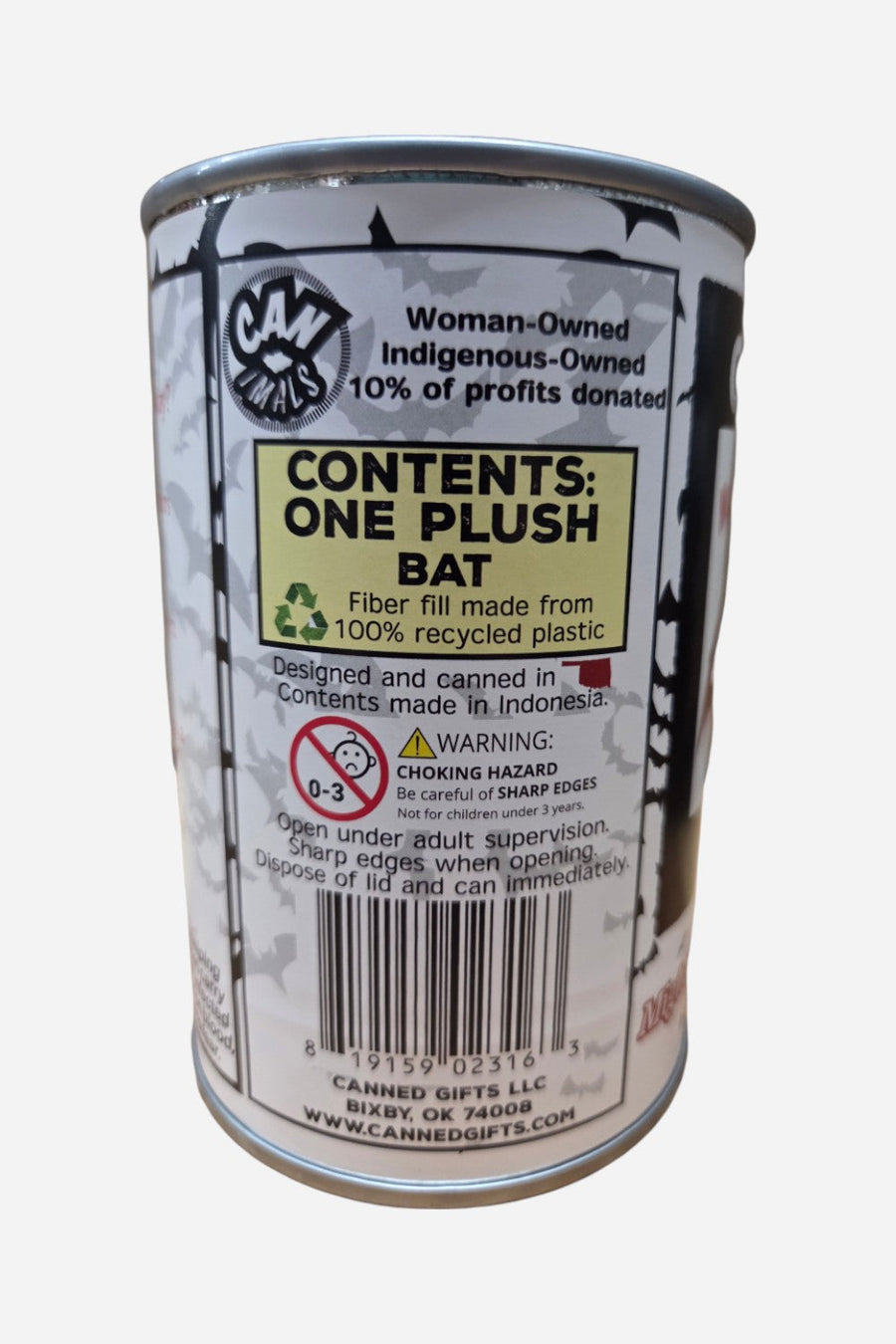 Canned Bat – detail