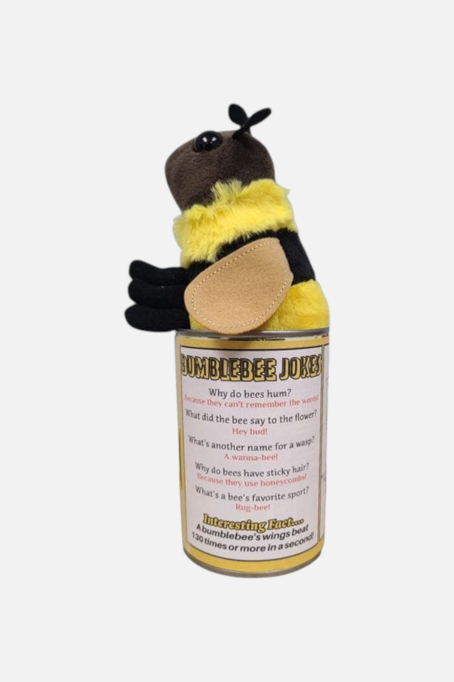 Canned Gifts Bumblebee – side view