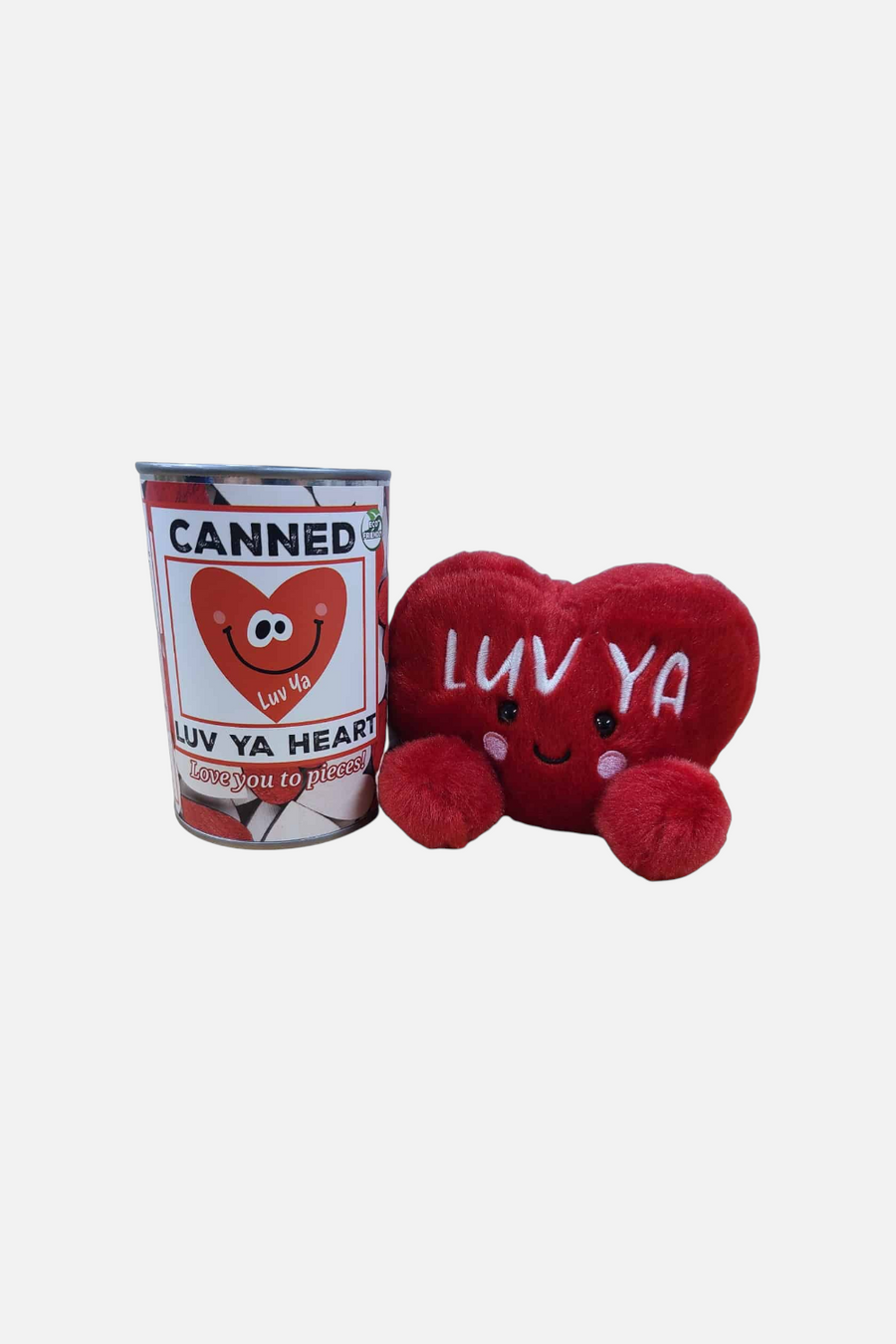 Canned Gifts Luv Ya Heart – front view