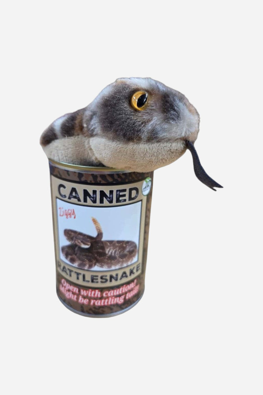 Canned Rattlesnake – flat lay