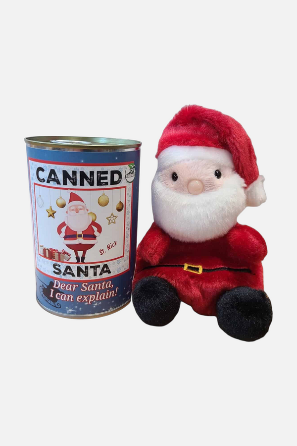 Canned Santa Toy