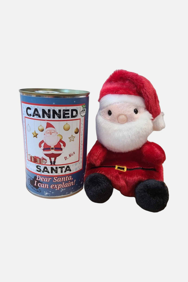 Canned Santa Toy