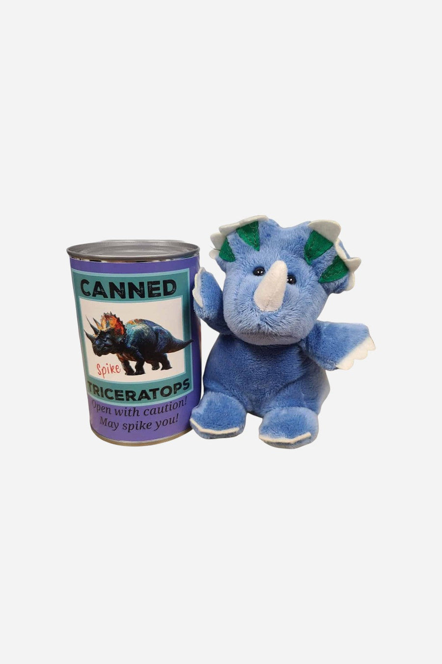 Canned Triceratops – back view