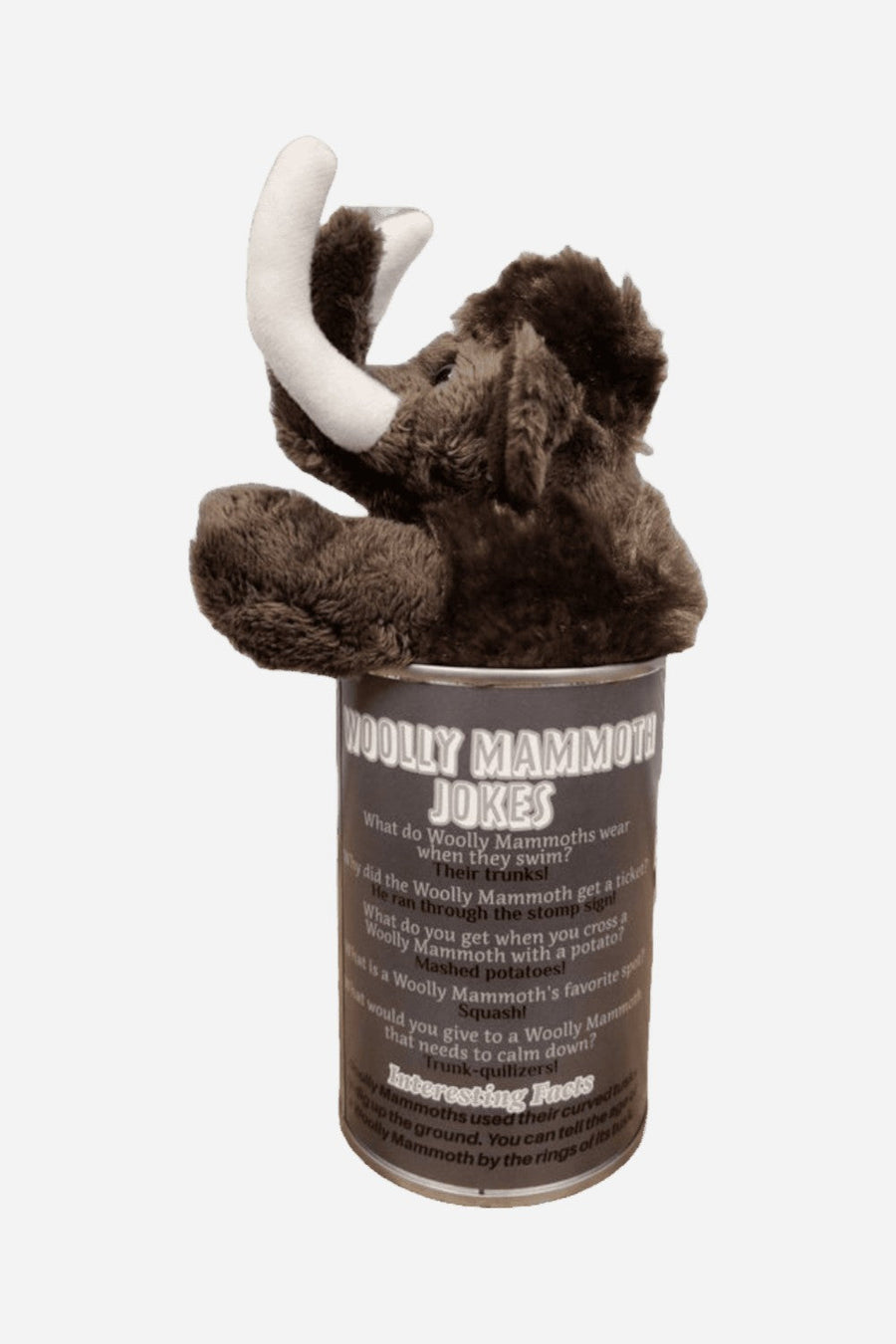 Canned Woolly Mammoth – back view