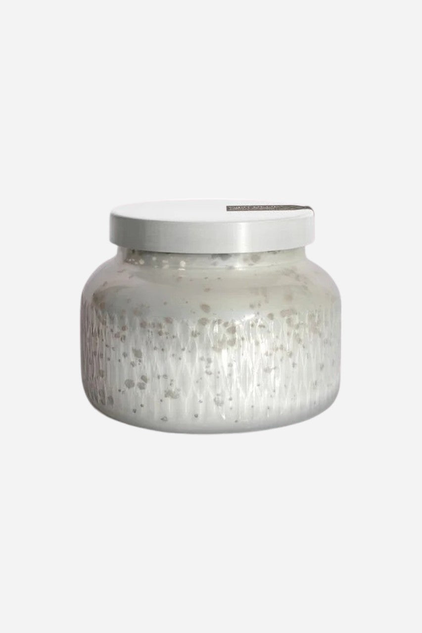 Capri Blue Chestnut Embers Mercury Signature Jar – back view