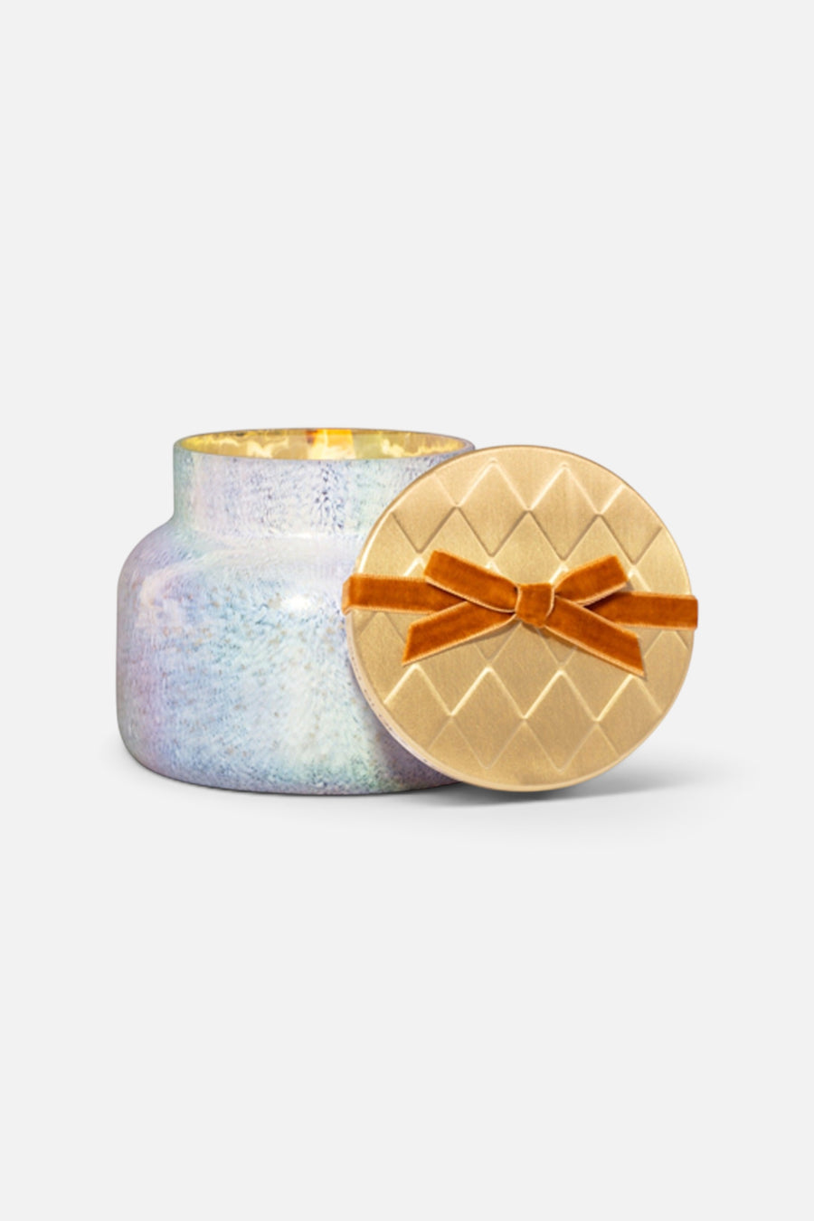 Capri Blue Cinnamon Cortado Artisan Winter Bazaar Signature Candle – front view