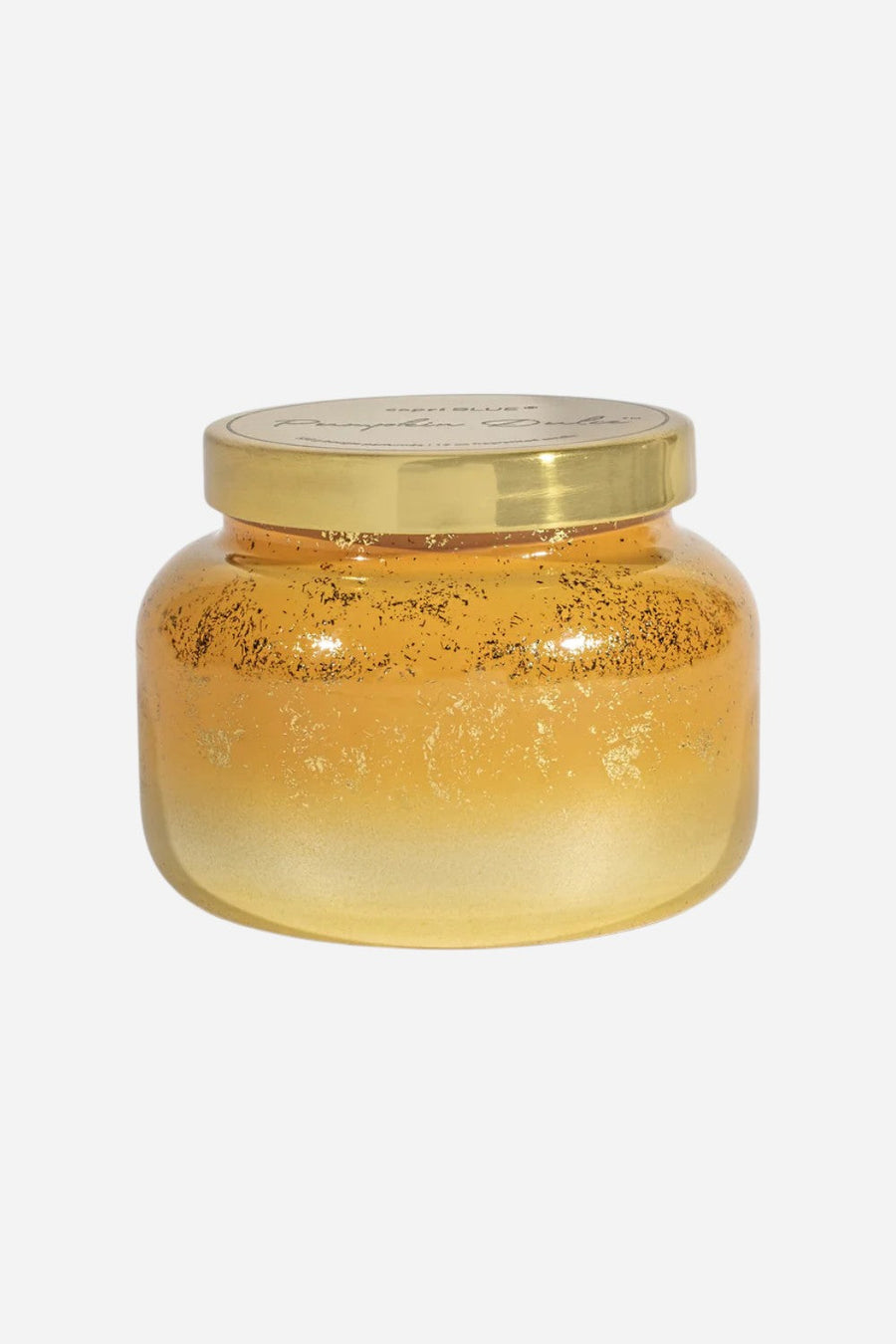 Capri Blue Pumpkin Dulce Glimmer Signature Candle – front view