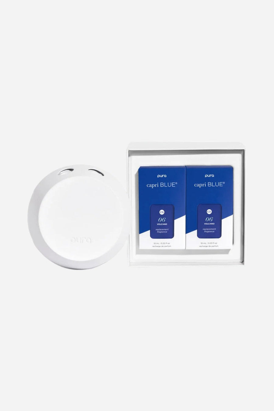 Capri Blue + Pura Smart Home Diffuser Kit, Volcano – back view