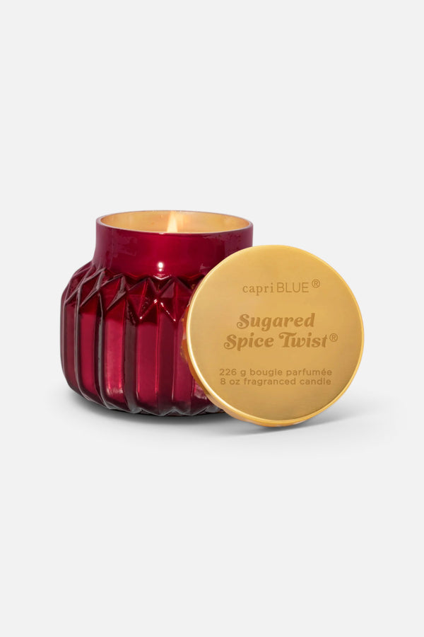 Capri Blue Sugared Spice Twist Royal Gem Petite 8 oz Candle