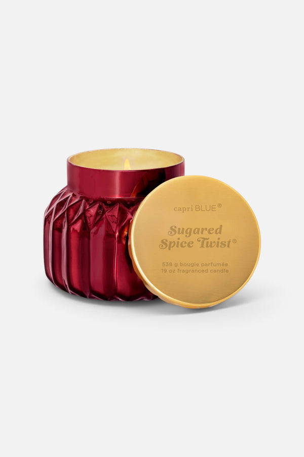 Capri Blue Sugared Spice Twist Royal Gem Signature 19 oz Candle
