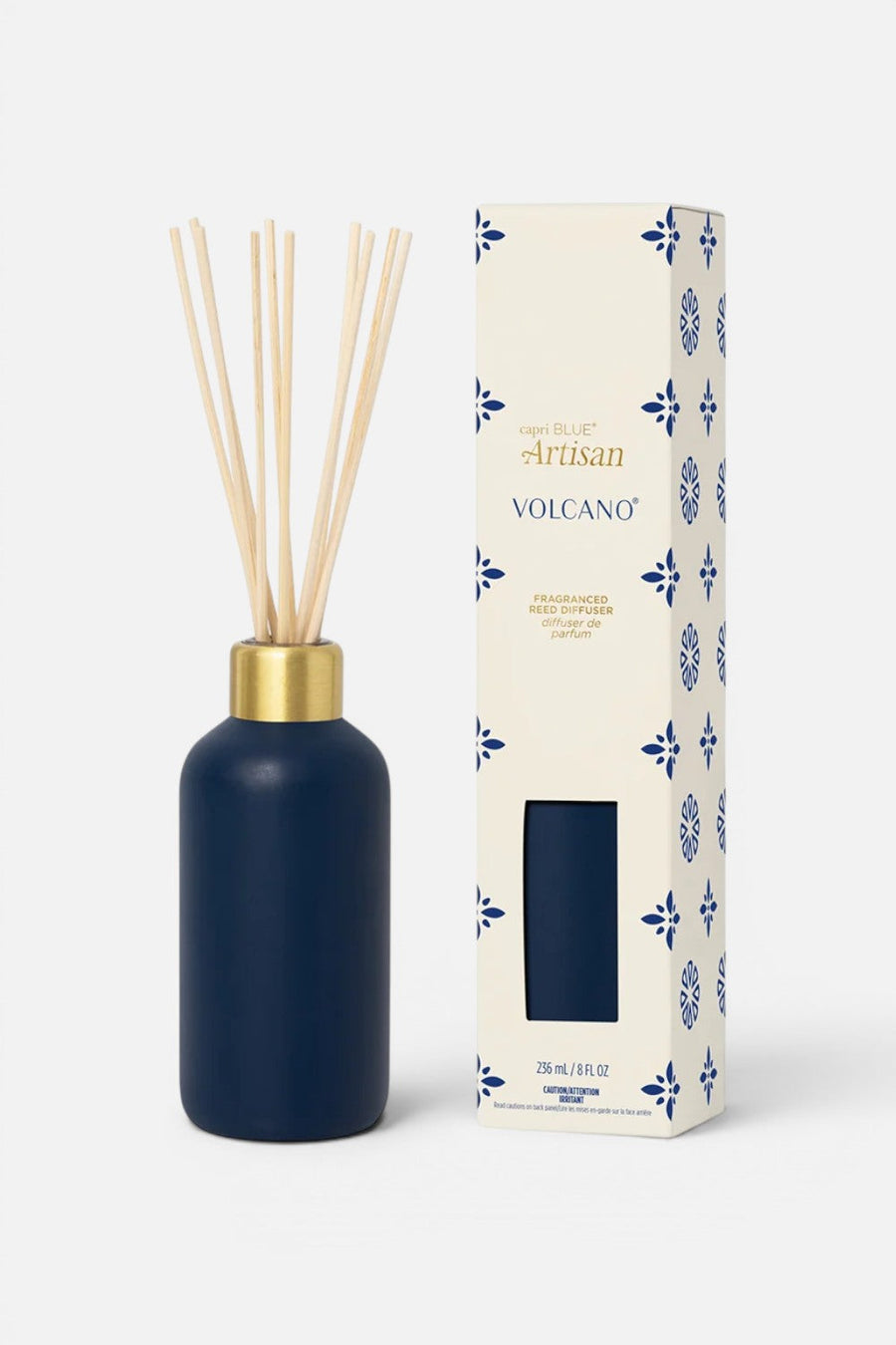 Capri Blue Terrazza Reed Diffuser in Volcano – front view