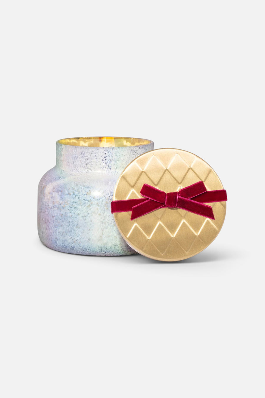 Capri Blue Tinsel & Spice Artisan Winter Bazaar Signature Candle – front view