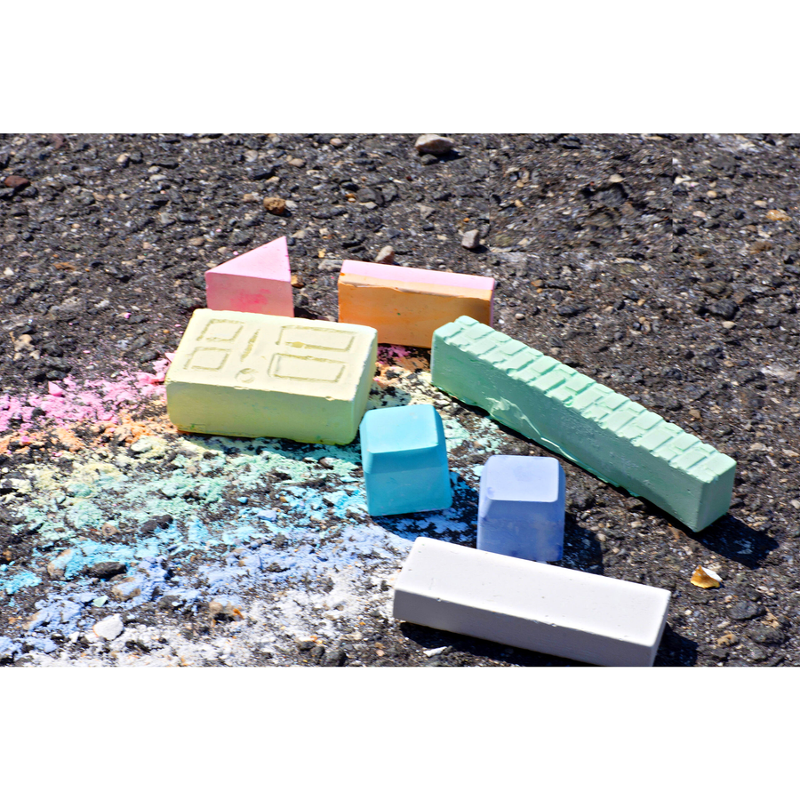 Carrie's Castle Sidewalk Chalk – side view
