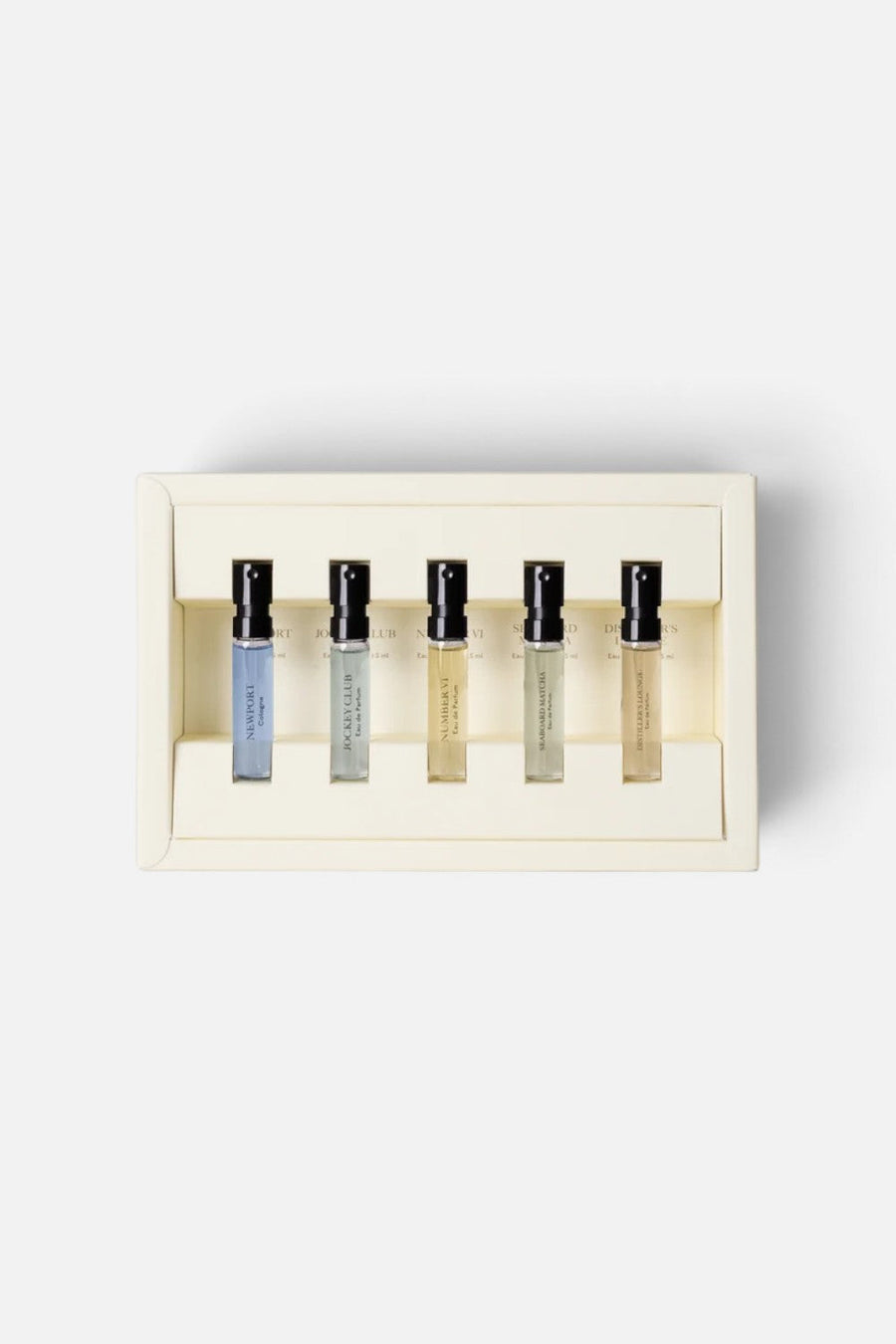 Caswell-Massey Discovery Fragrance Collection – side view