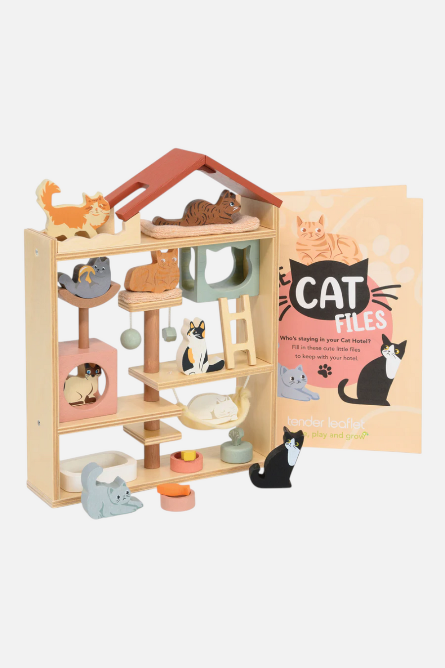 Tender Leaf Toy Purrfect Stay Cat Hotel