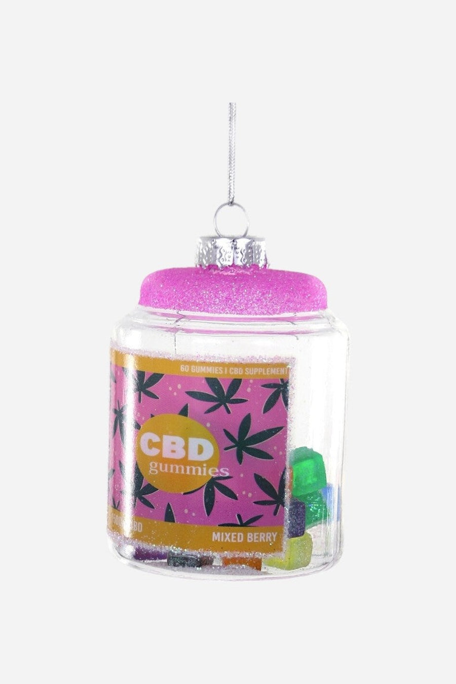 CBD Gummies Ornament – three-quarter view