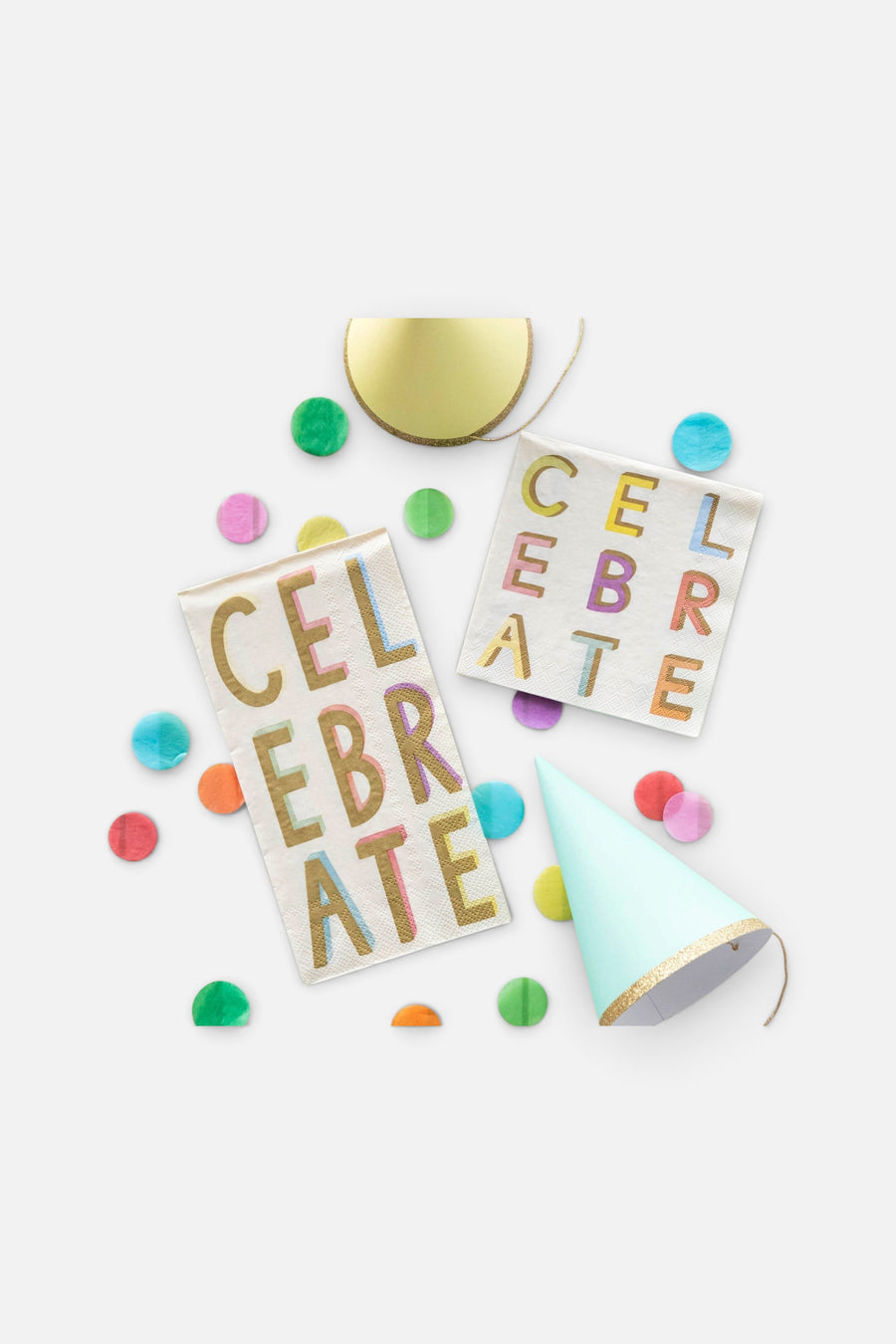 Celebrate Guest Napkins - Set of 16 – back view