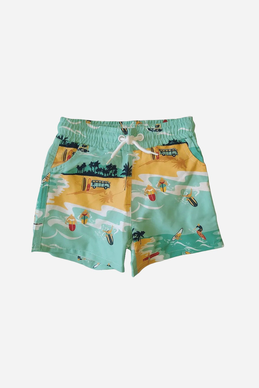 ChangeMaCouche Surfer Swim Trunks – front view