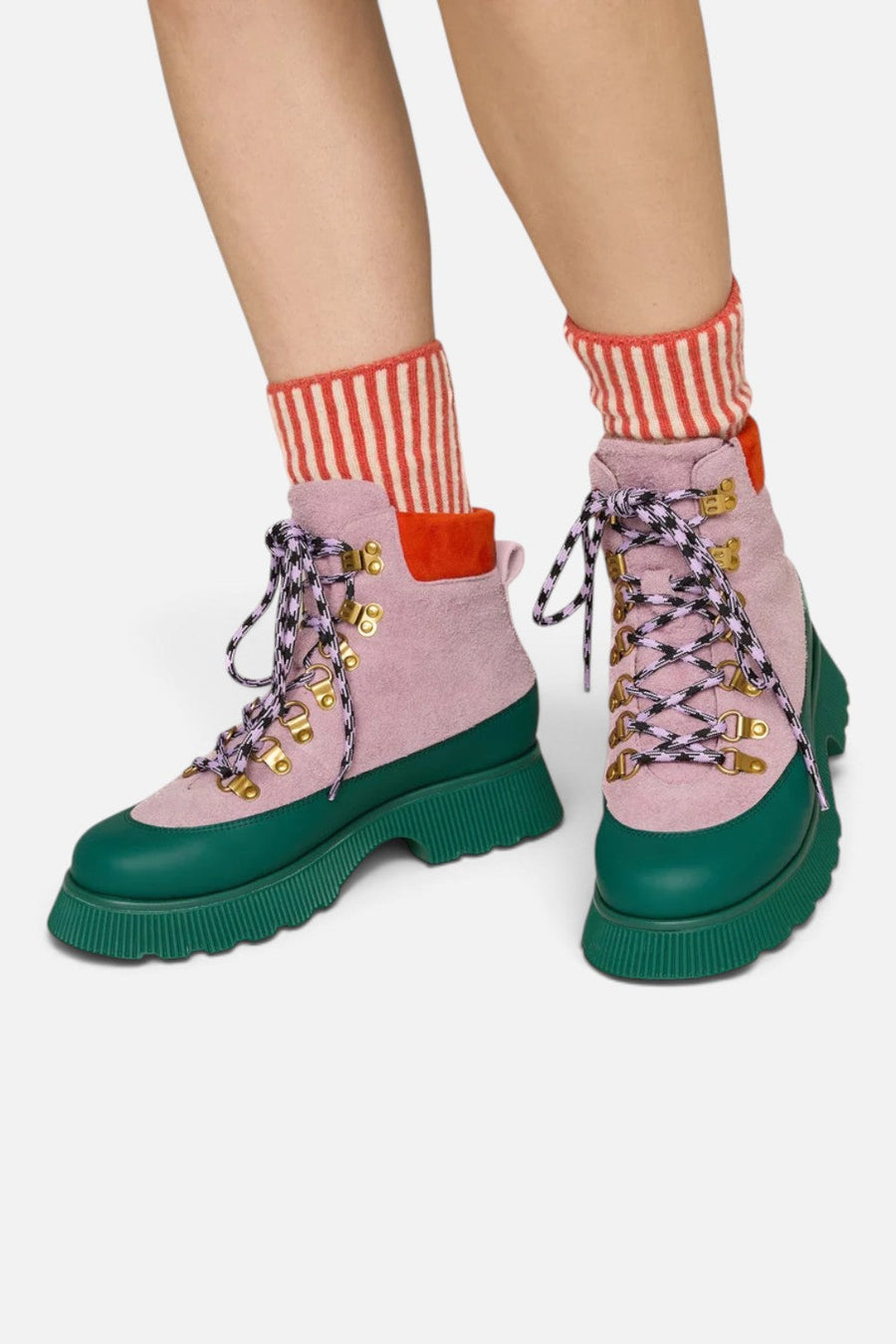 Charlotte Stone Morris Boot in Violet – alternate