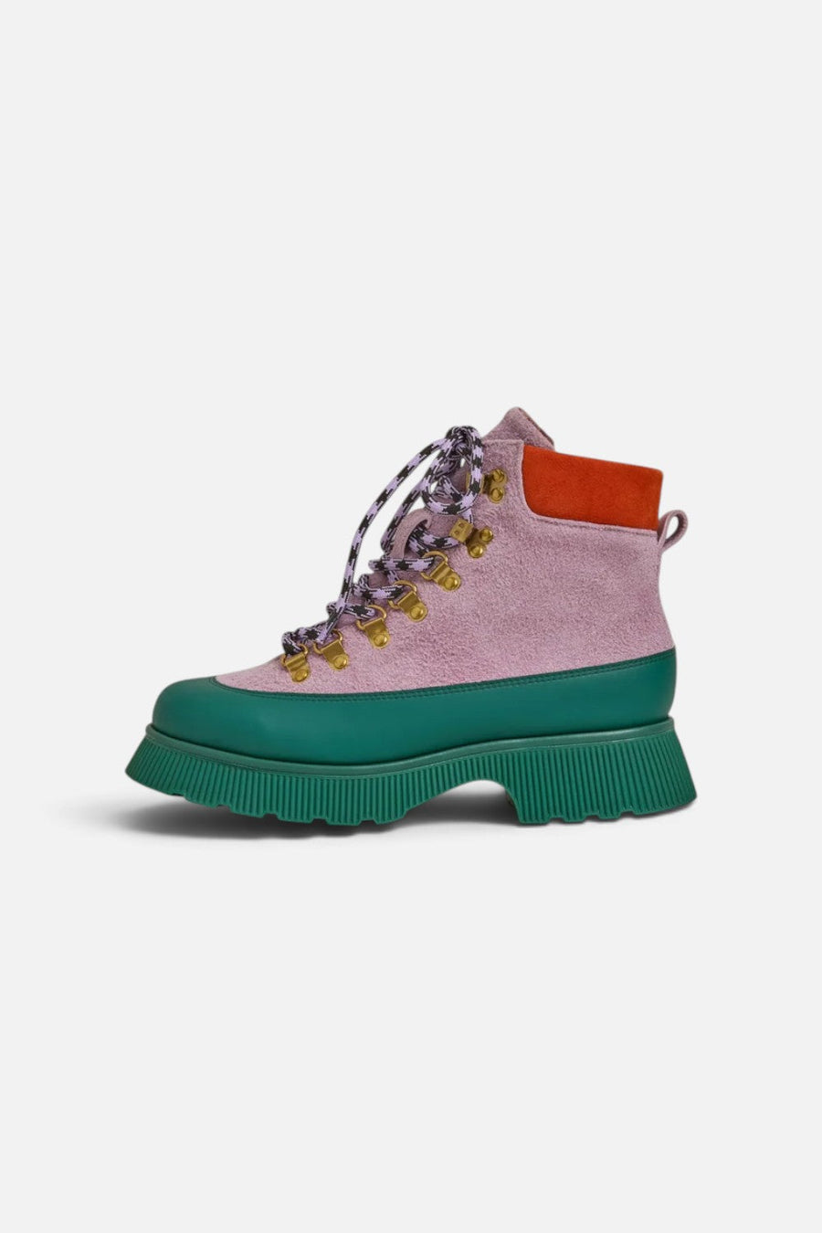 Charlotte Stone Morris Boot in Violet – back view
