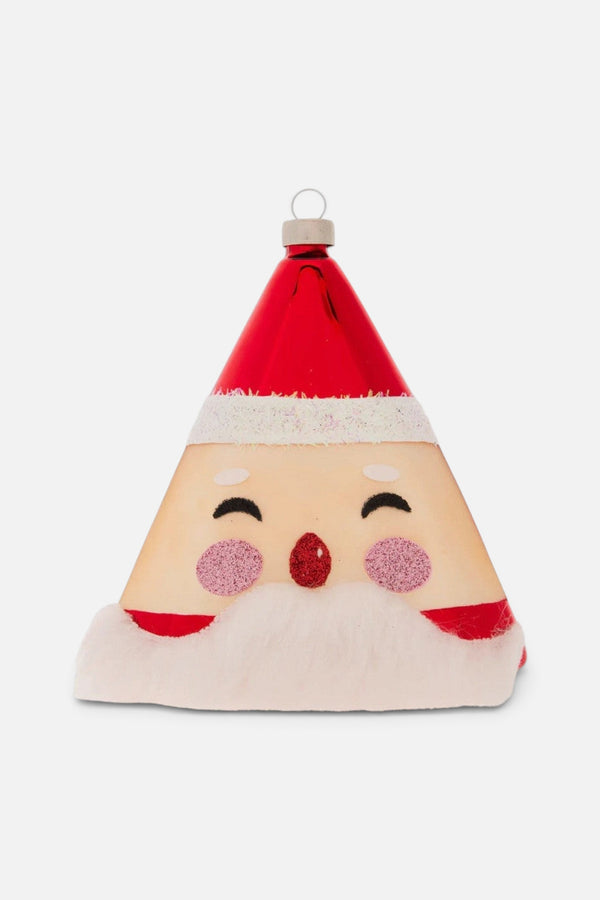 Cheerful Santa Ornament