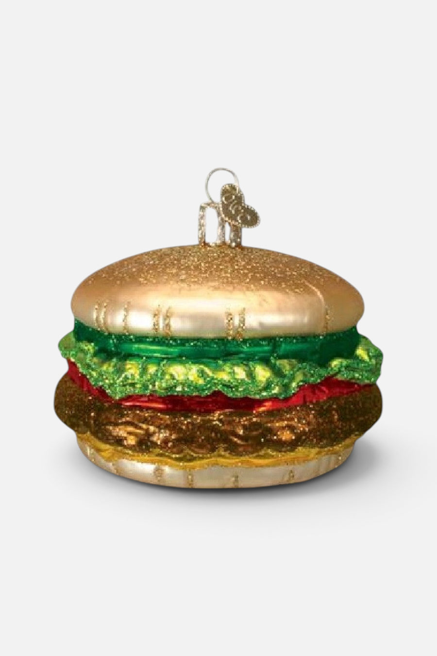 Cheeseburger Ornament – front view