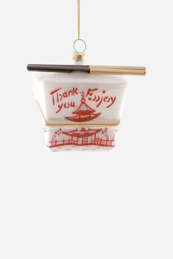 Chinese Take Out Box Ornament