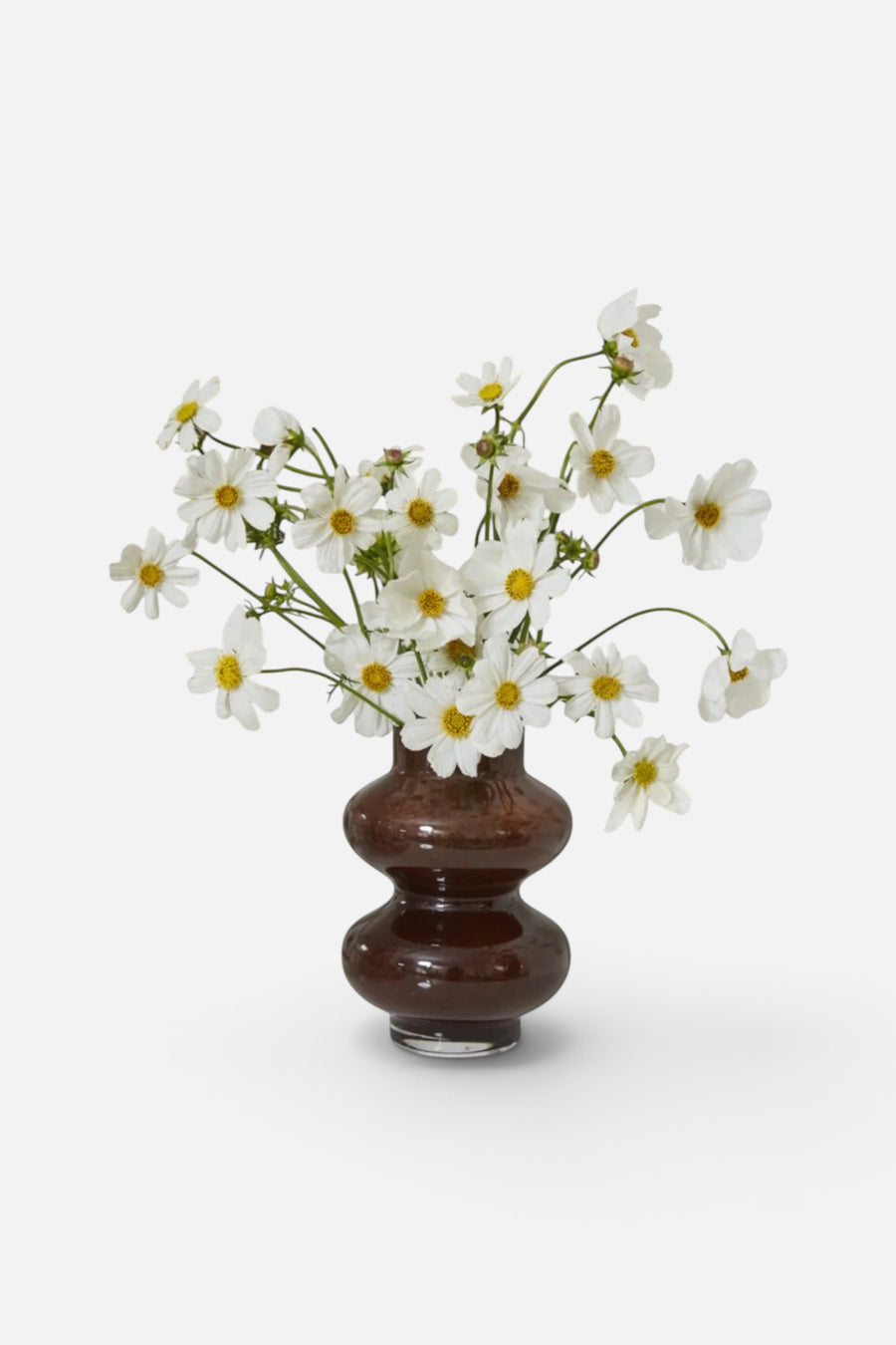 Chloe Vase in Brown – back view