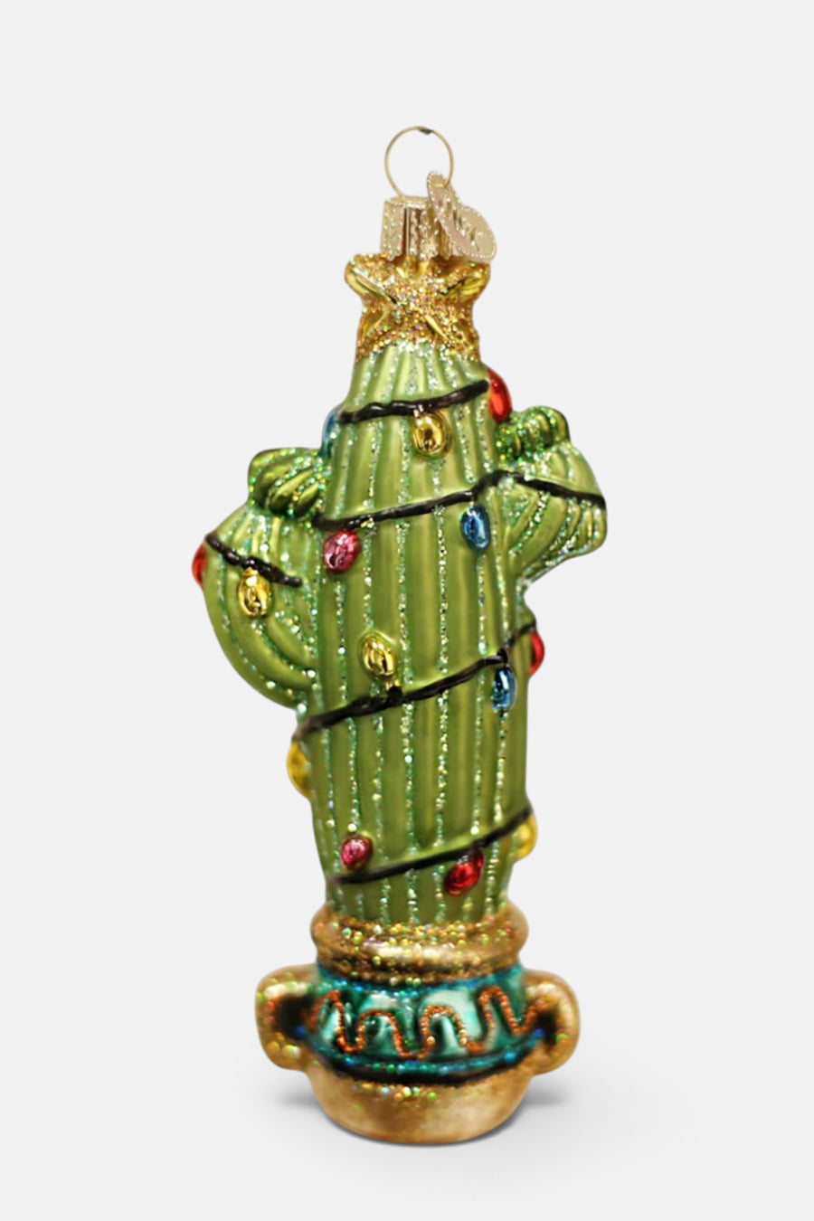 Christmas Cactus Ornament – back view